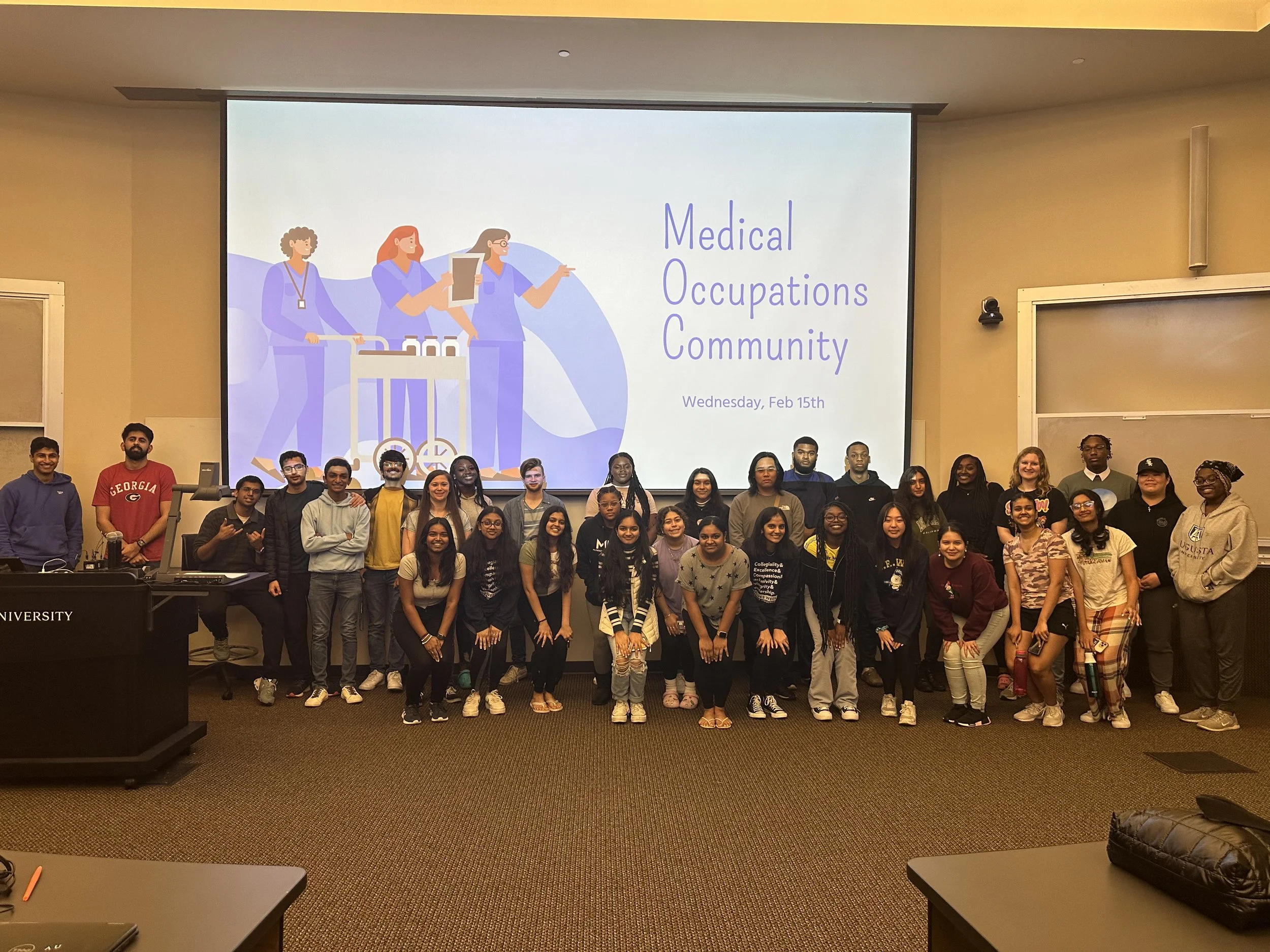 Meet AU's Medical Occupations Community
