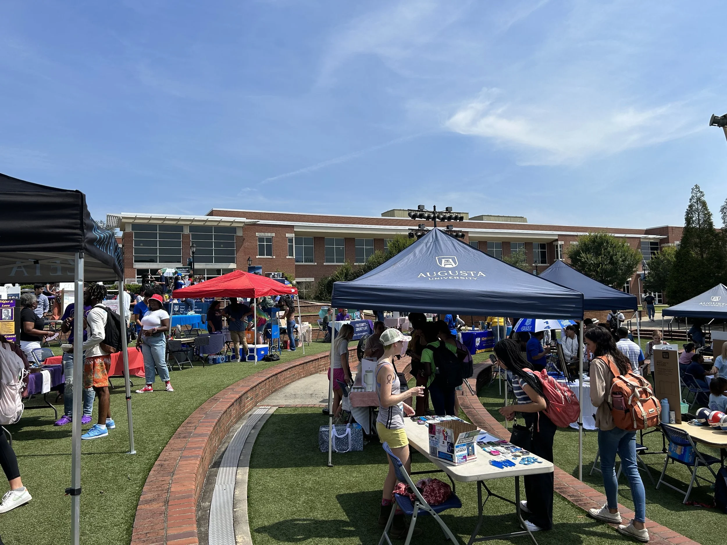 Here's a look at AU's Club Fest on Summerville
