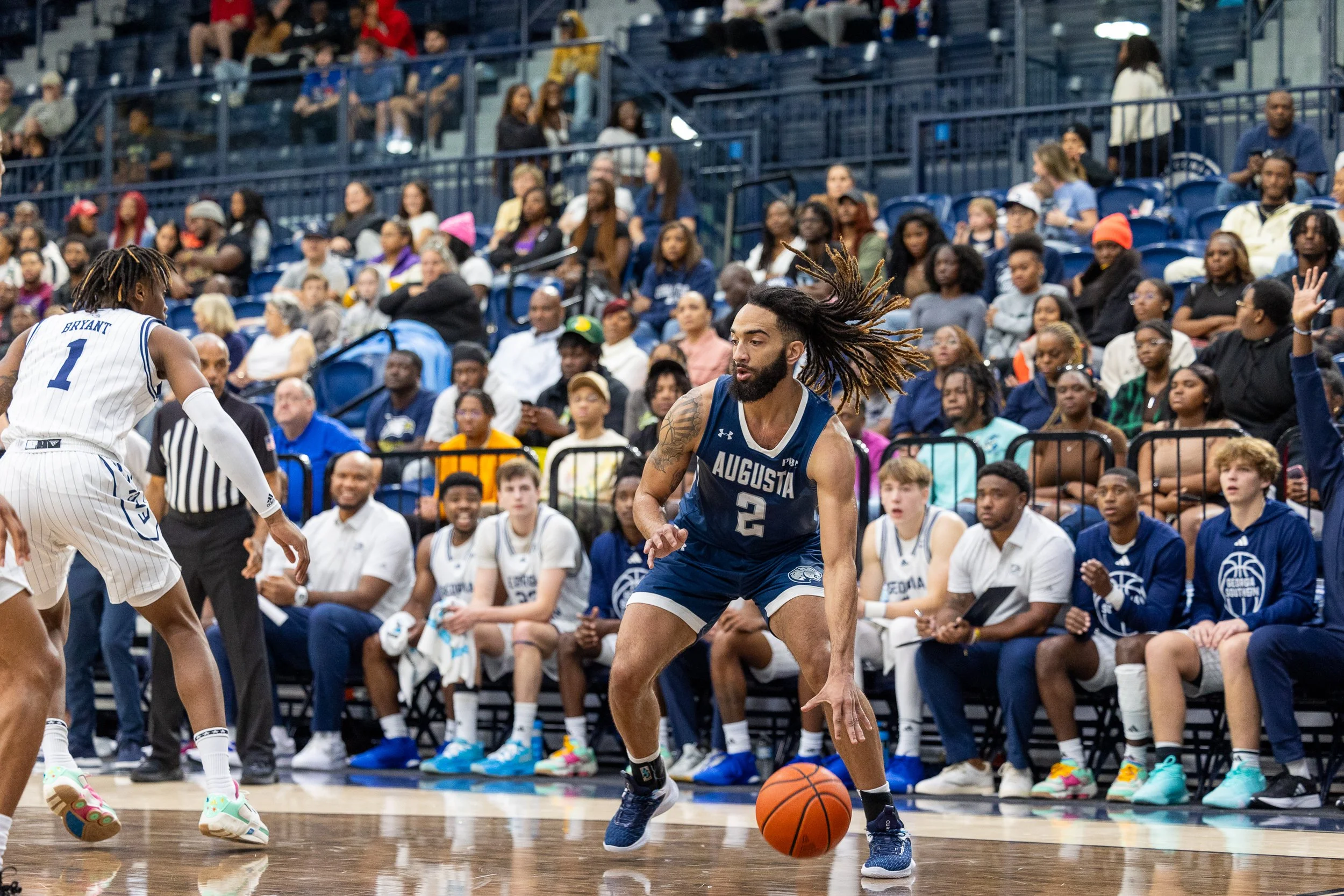 AU men's basketball team outlasts Virginia Union in three overtimes