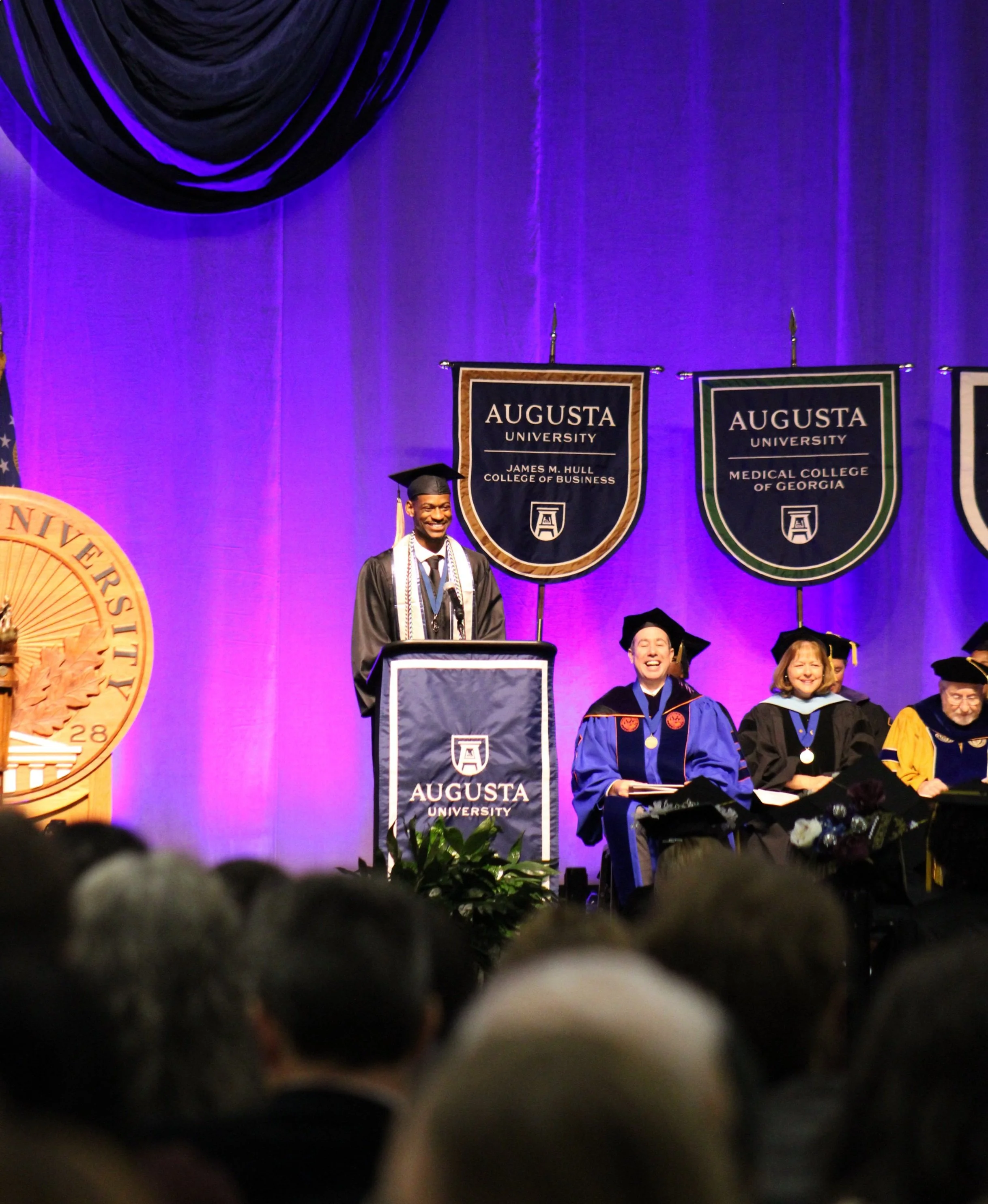 Goddard tells graduates they are a 'success story' at fall '23 commencement