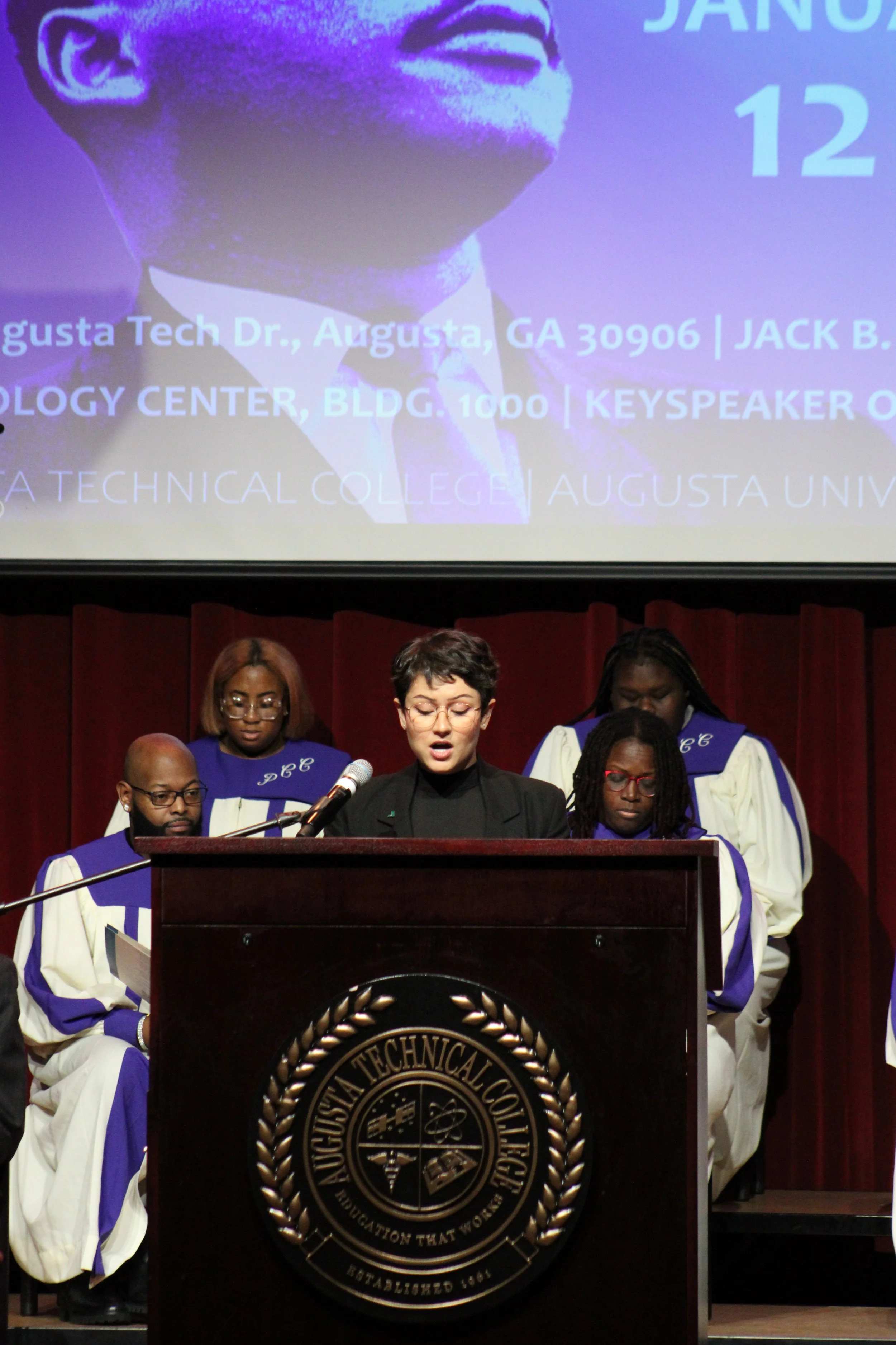 Augusta Technical College SGA President Rashell Tanner. 