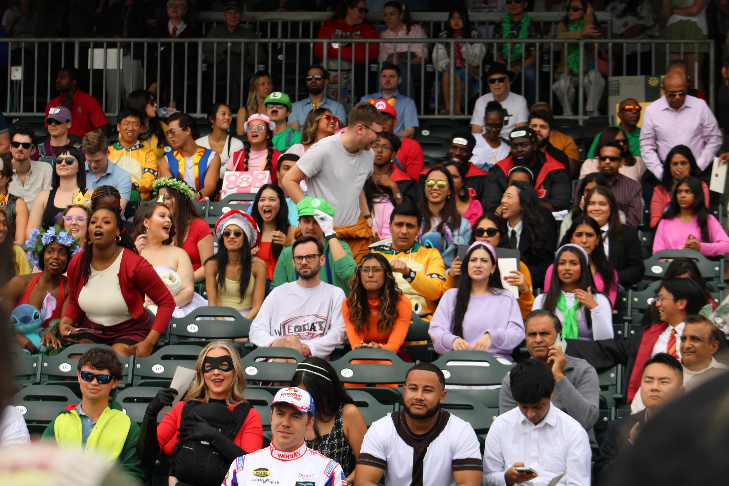  Students cheer each other on receiving residency at MCG’s Match Day celebration on March 15. 