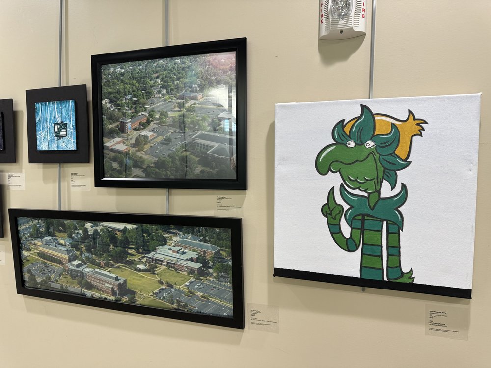 Artwork featuring two arial shots of Summerville