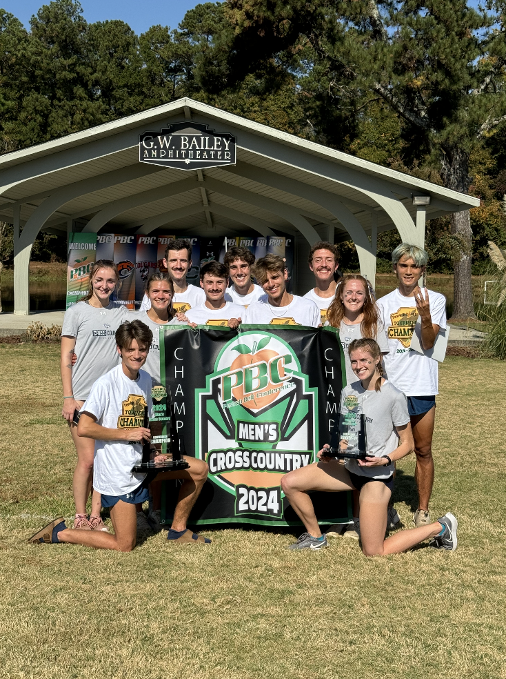 AU men win sixth straight Peach Belt XC title; Jaguar women finish second