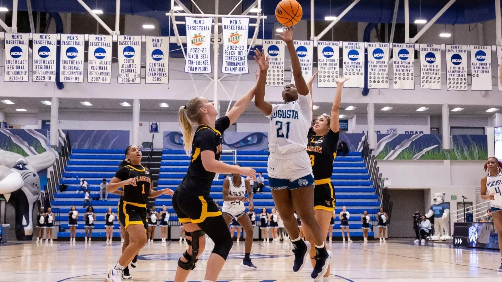 Cougars pull away late to defeat Jaguars 75-65