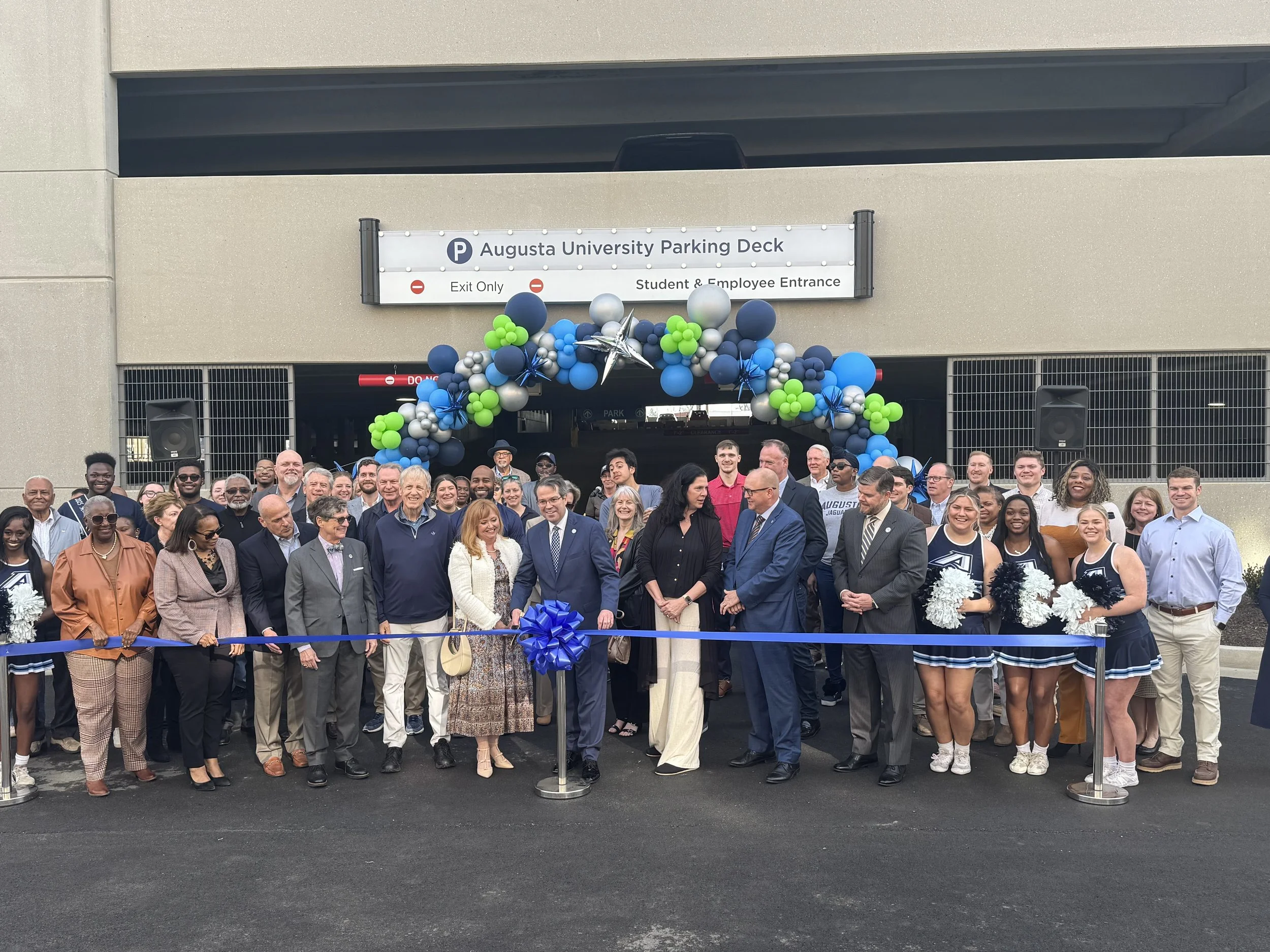 Augusta University celebrates parking garage grand opening