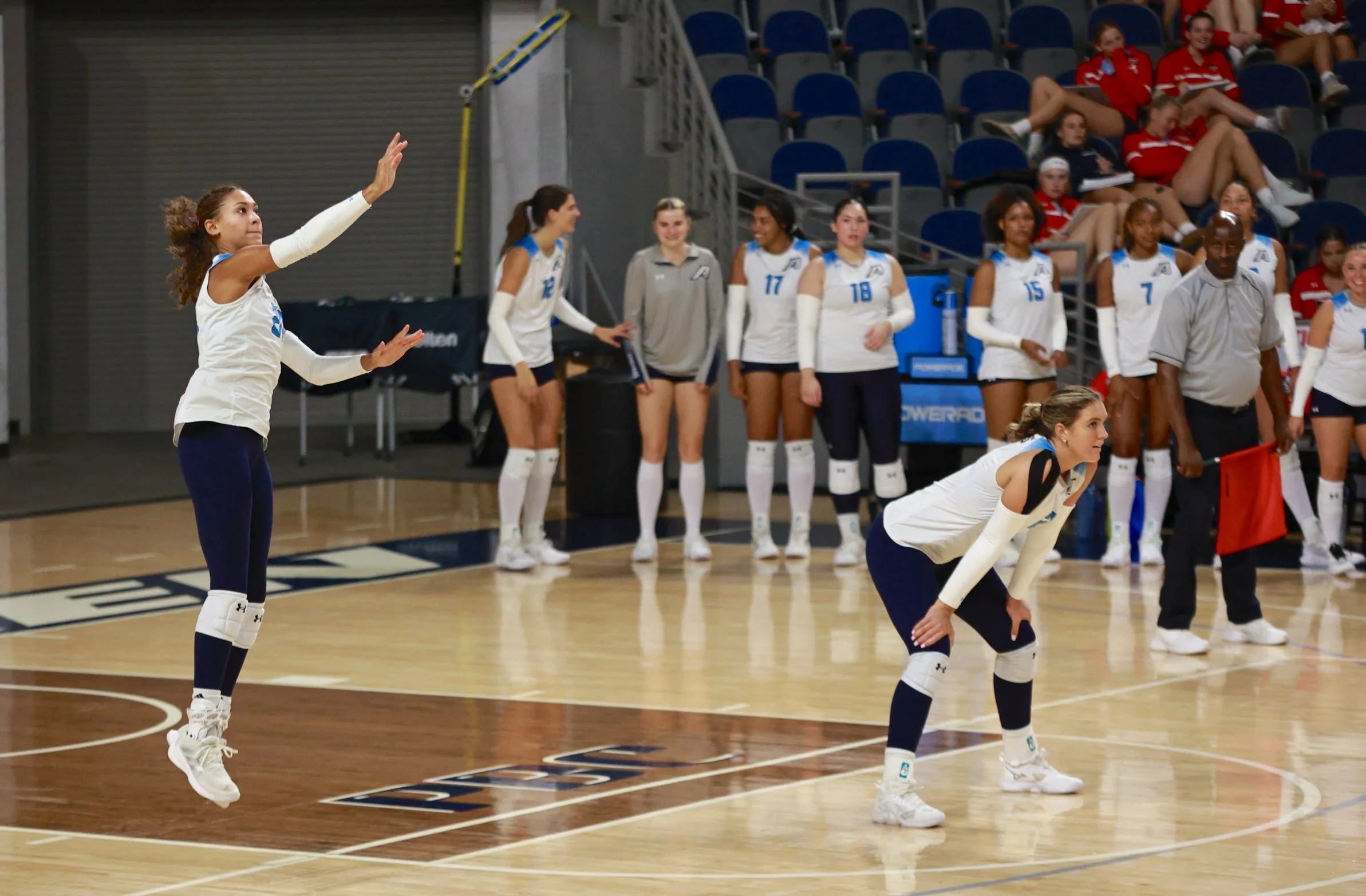 AU volleyball defeats North Greenville, Mount Olive in Pacer Invitational