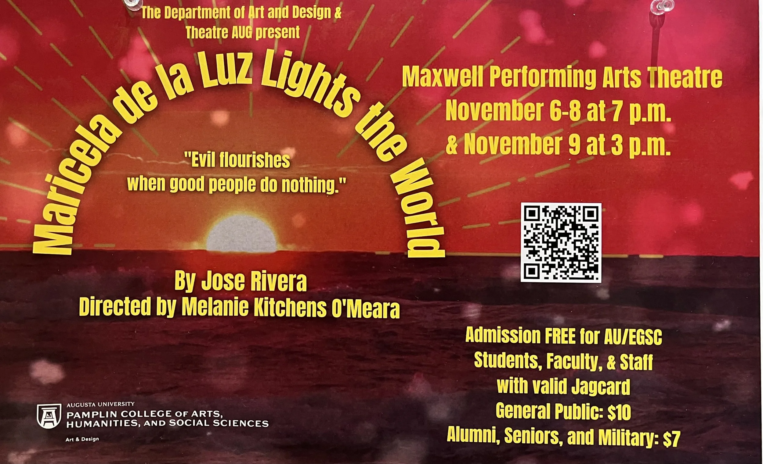 ‘Maricela de la Luz Lights the World’ to shine at AU's Maxwell Theatre