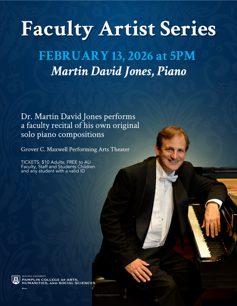 Pianist Jones to perform his own work at the Maxwell