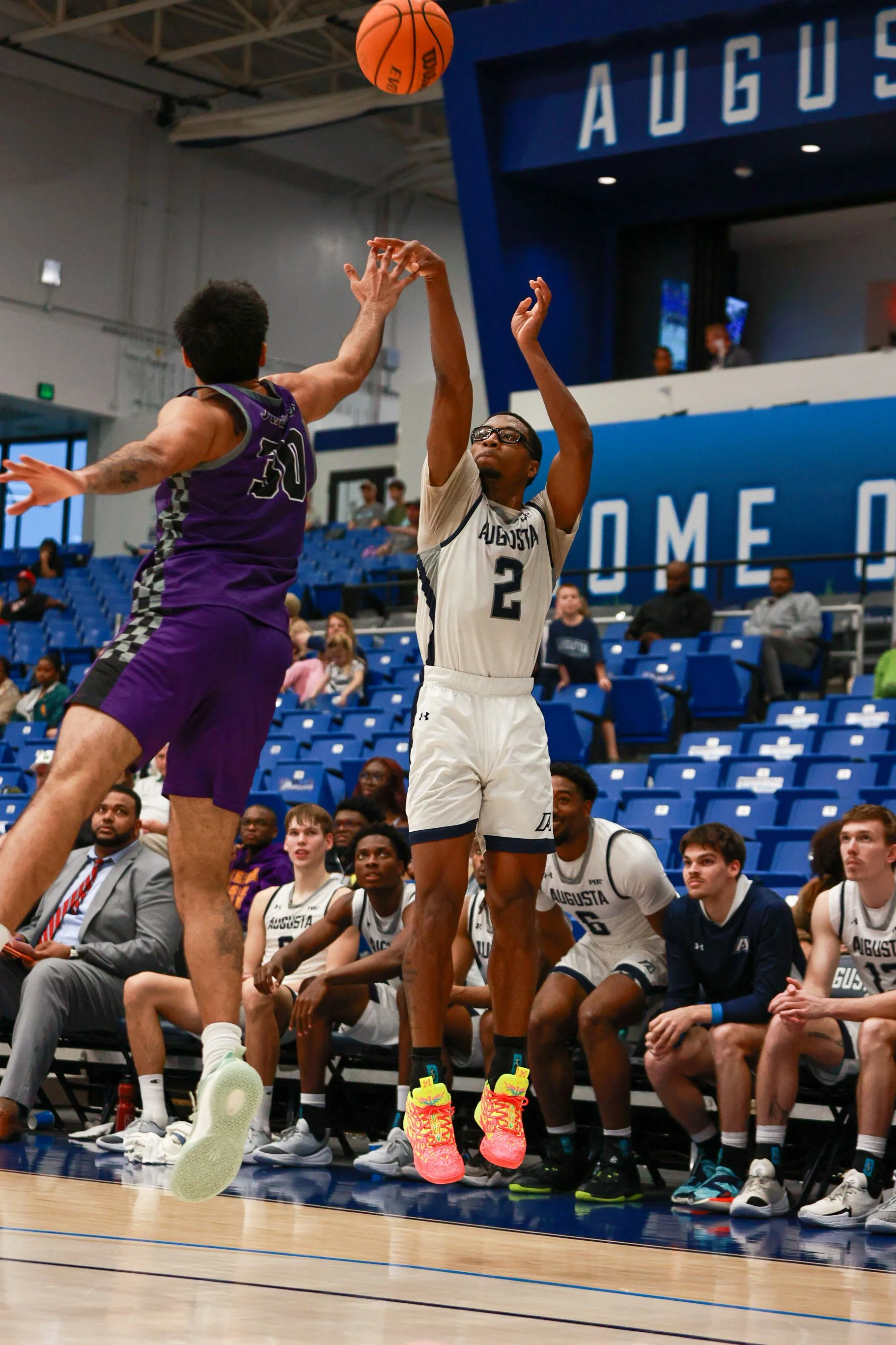 Joyner honored, Prall powers Augusta to Senior Night victory over Middle Georgia