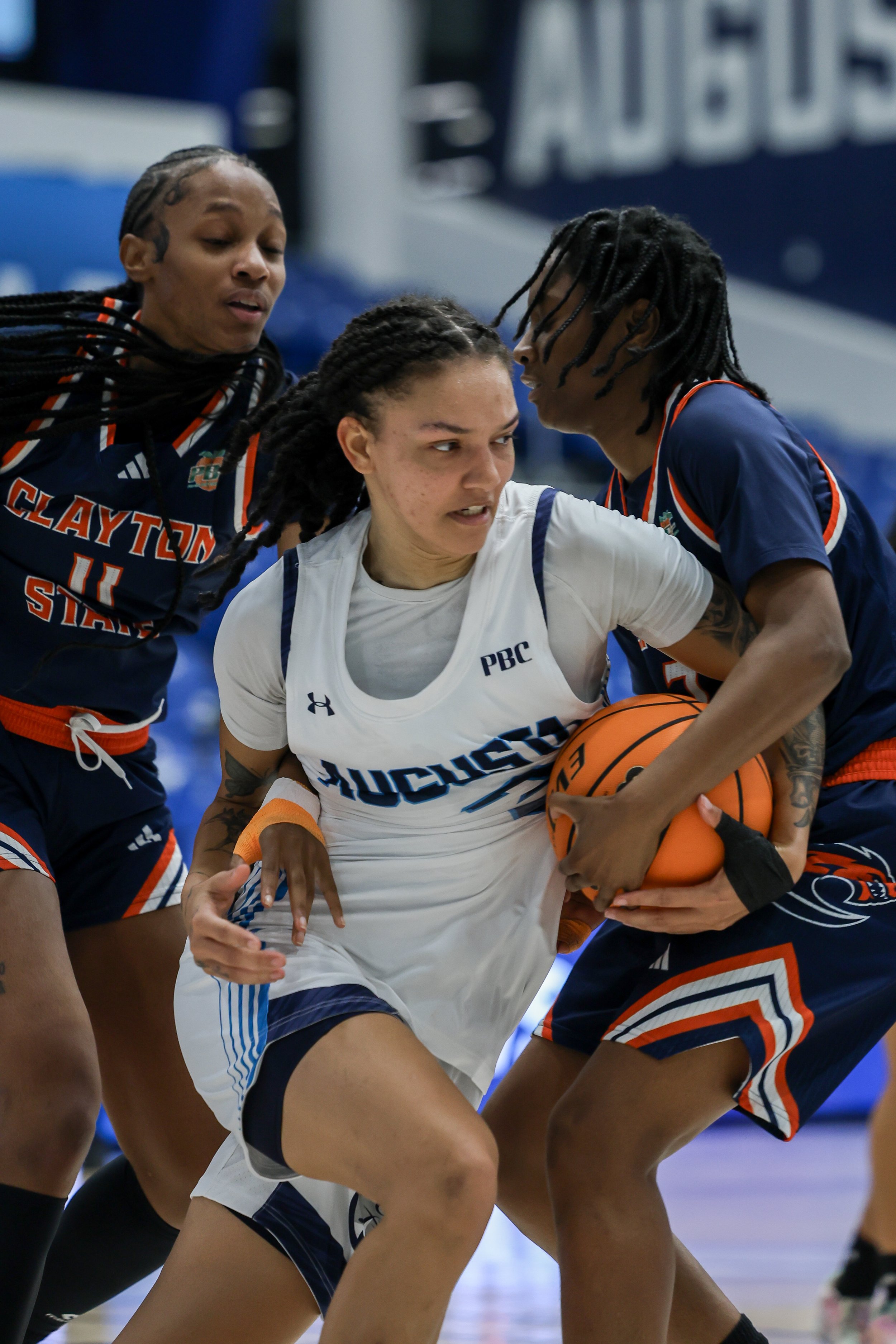 AU women rout Middle Georgia, setting up showdown with UNG
