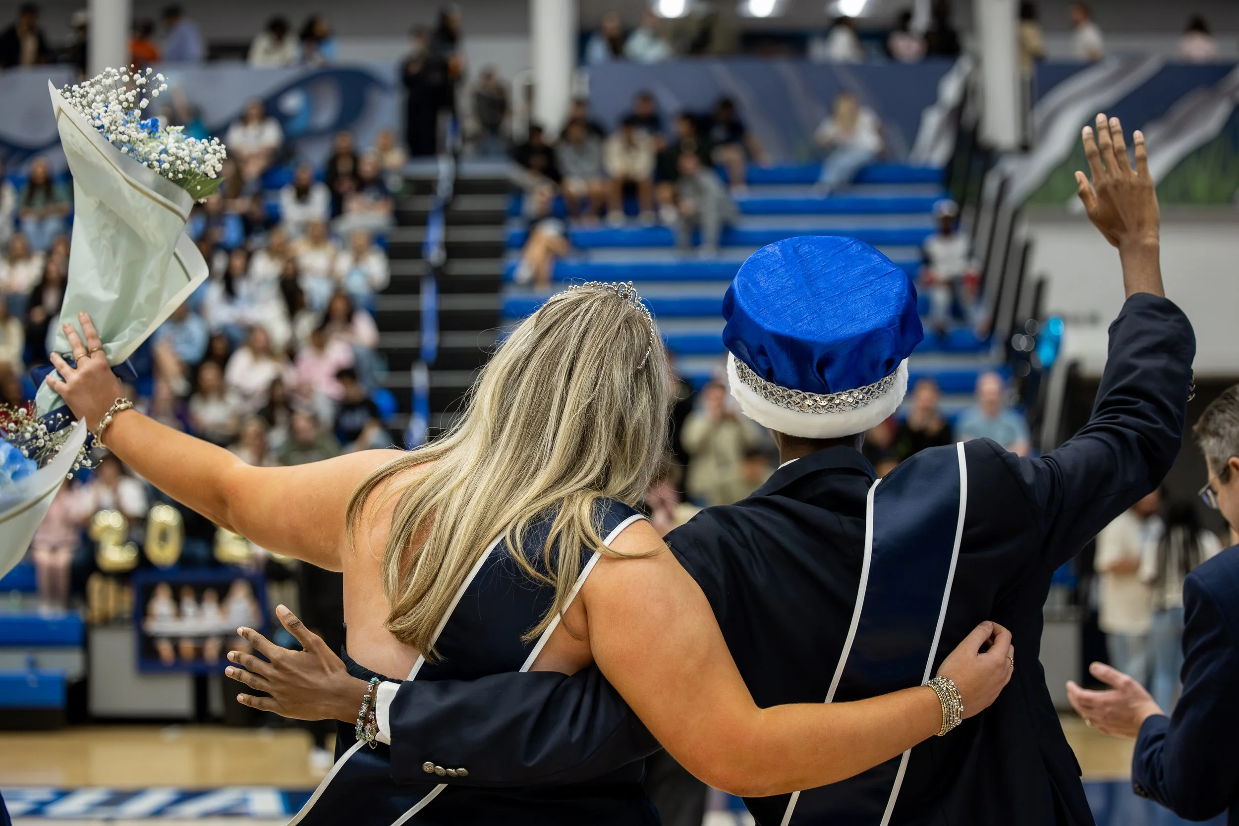 Swift and Njuguna wave after Homecoming King announcement