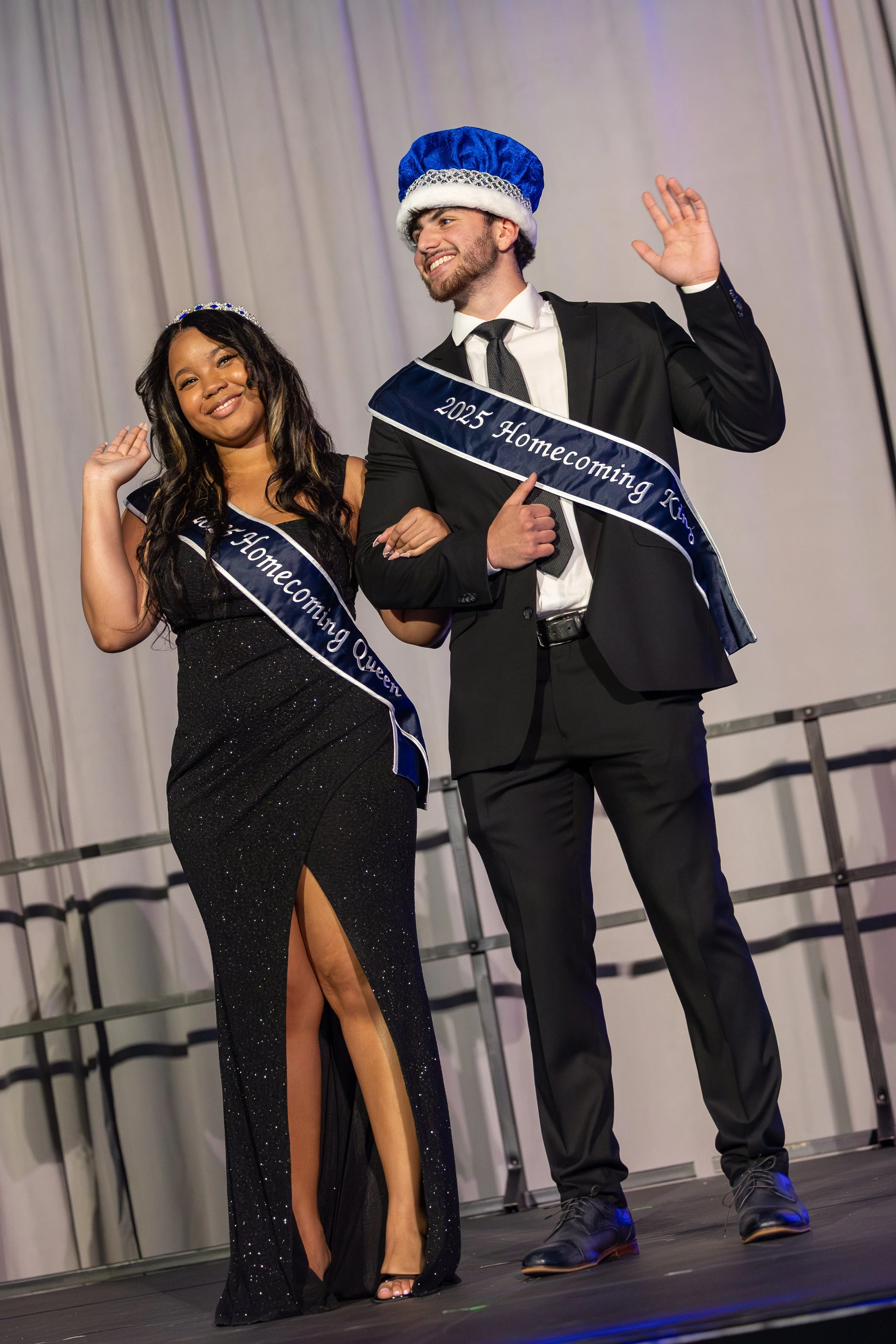 Watson and Nijim’s Closing it out as 2025 Homecoming royalty