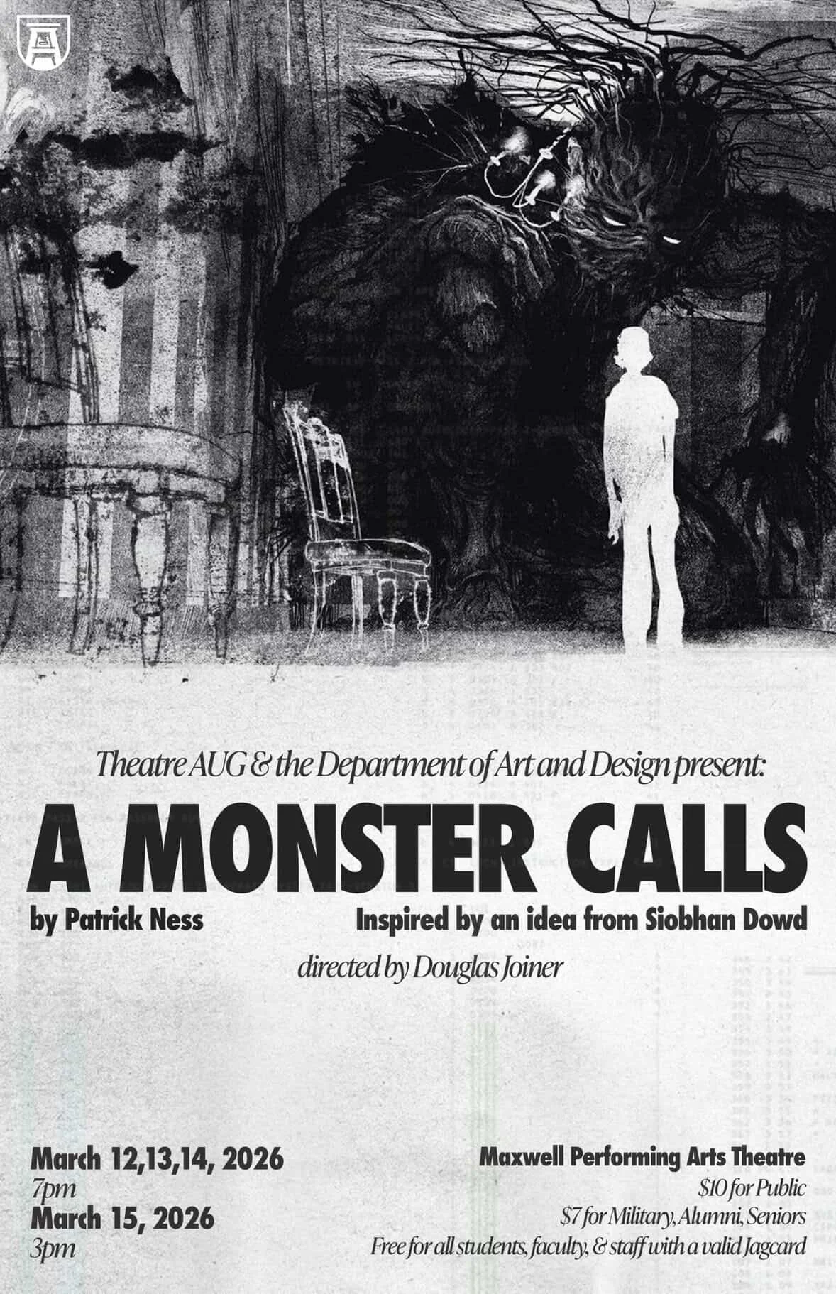 'A Monster Calls' to be performed at the Maxwell