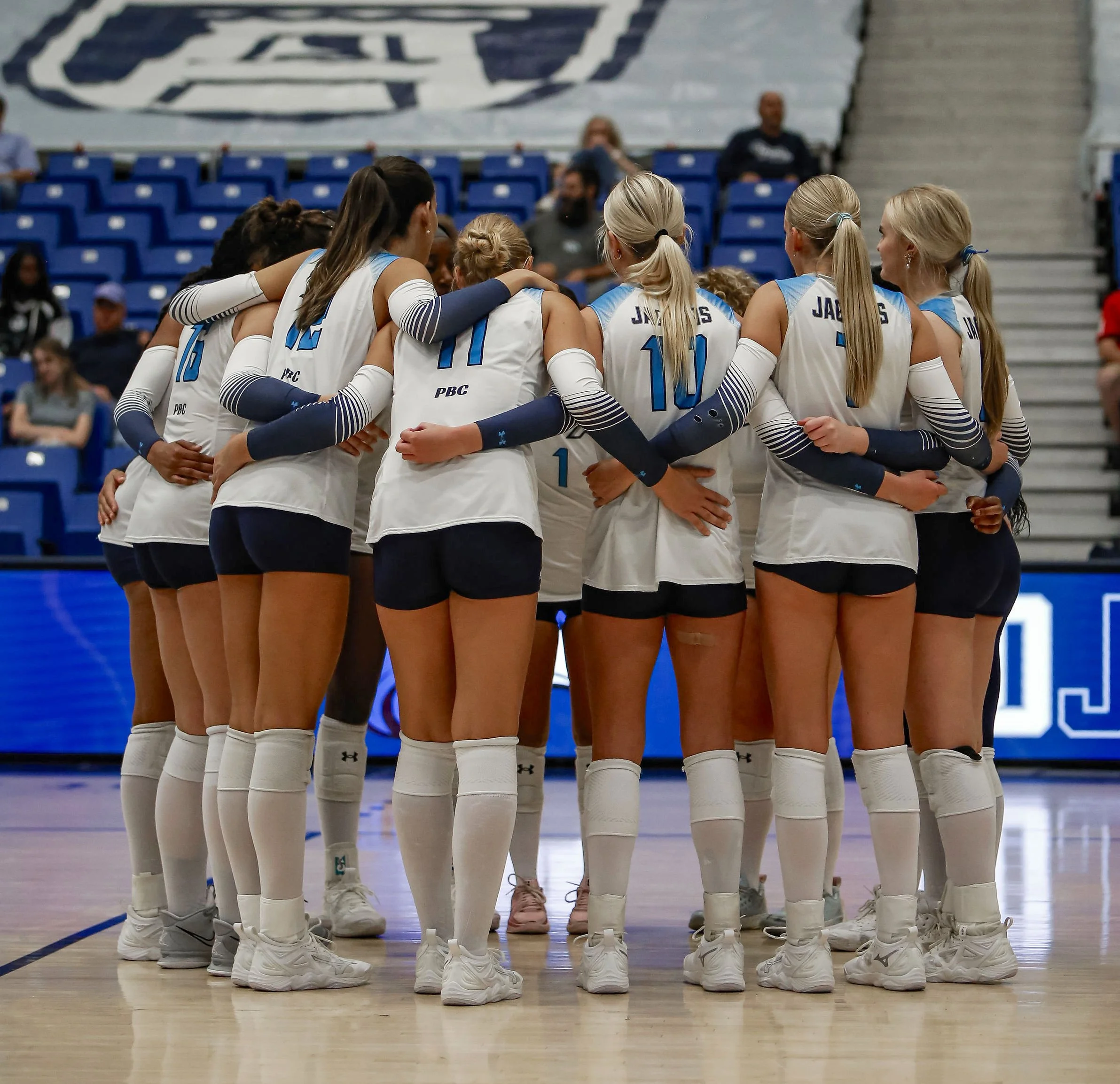 Jaguar volleyball team loses pair in five sets on final day of AU/USCA Invitational
