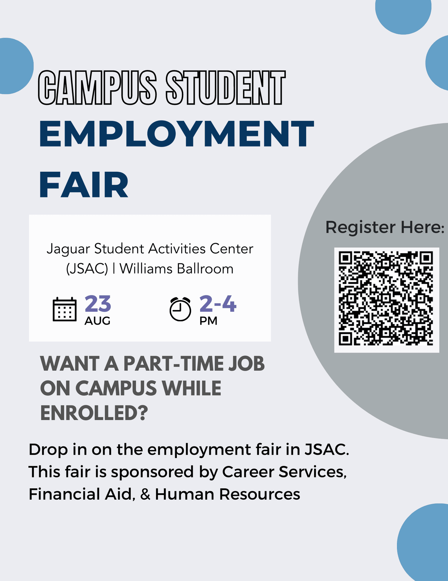 Employment Fair happening on campus tomorrow — The Bell Ringer