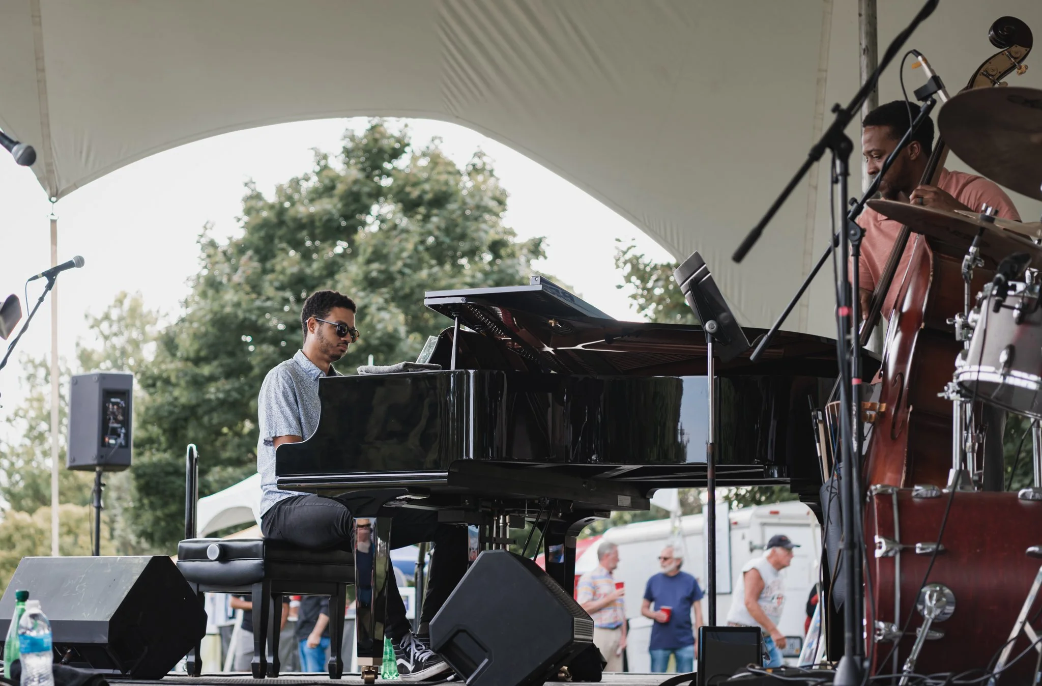 Julius Tucker & Runere Brooks - photo by Kate Ward
