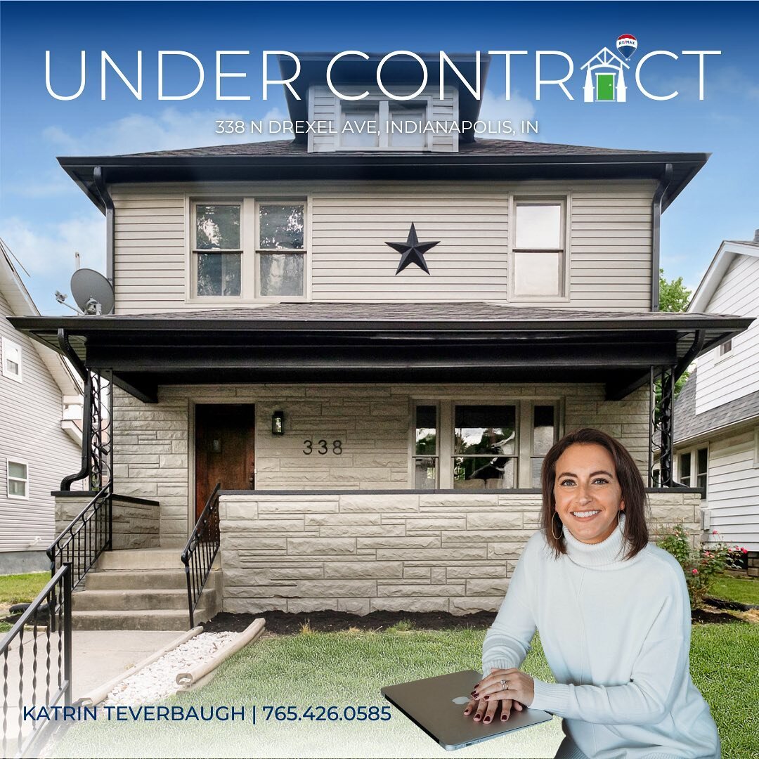 We&rsquo;re UNDER CONTRACT with this cutesy Indianapolis, IN home and we don&rsquo;t care who knows it! 🤍🤍🤍

Congratulations to @katrin.teverbaugh.realtor and her clients for a successful transaction!