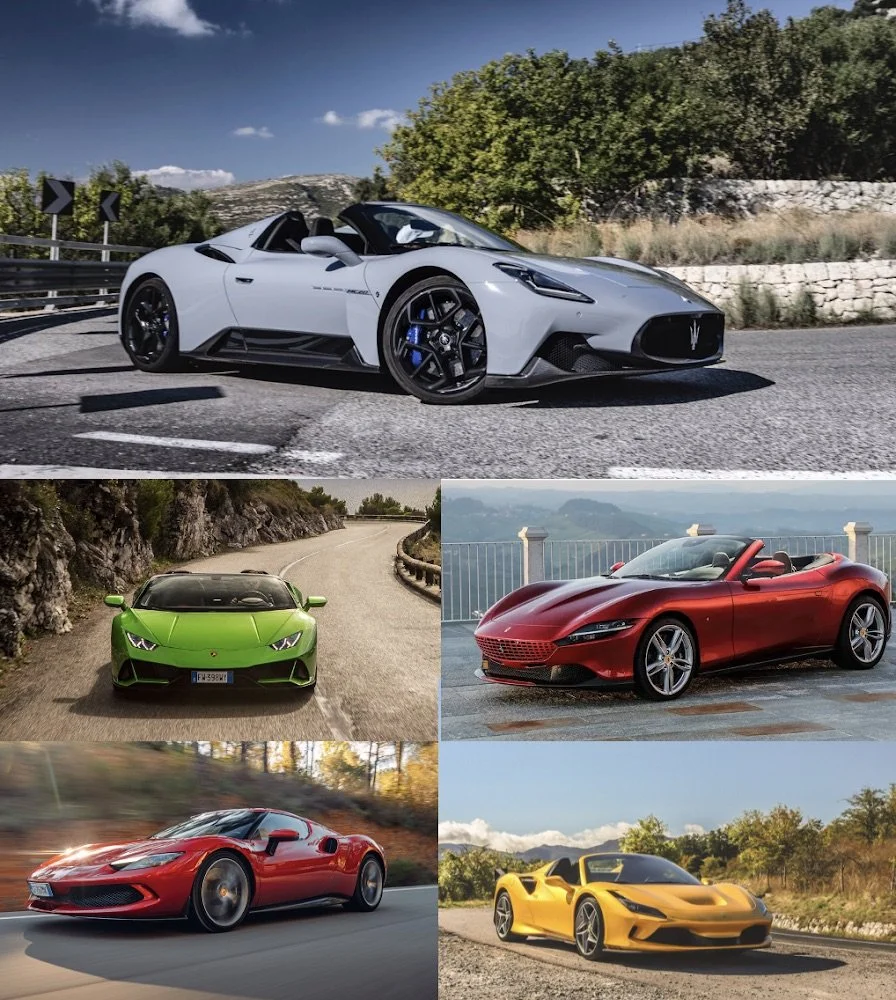 Tuscany Exotic Car Driving Holiday