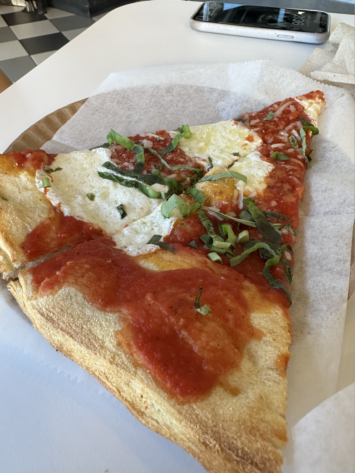 Williamsburg Pizza Margherita Slice - August 23, 2023.png