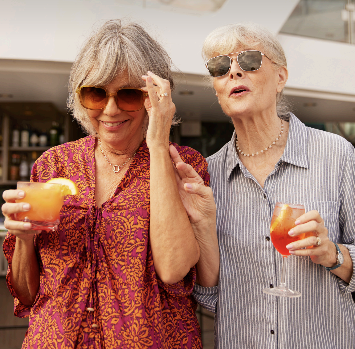 Senior Ladies Travel Buddies Stock Image.png
