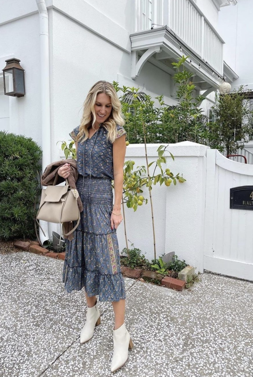 knee length dresses for ladies Sorrel Midi Dress  Retrofete