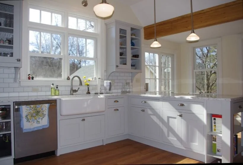 Bright renovated Kitchen in Historic Village Home
