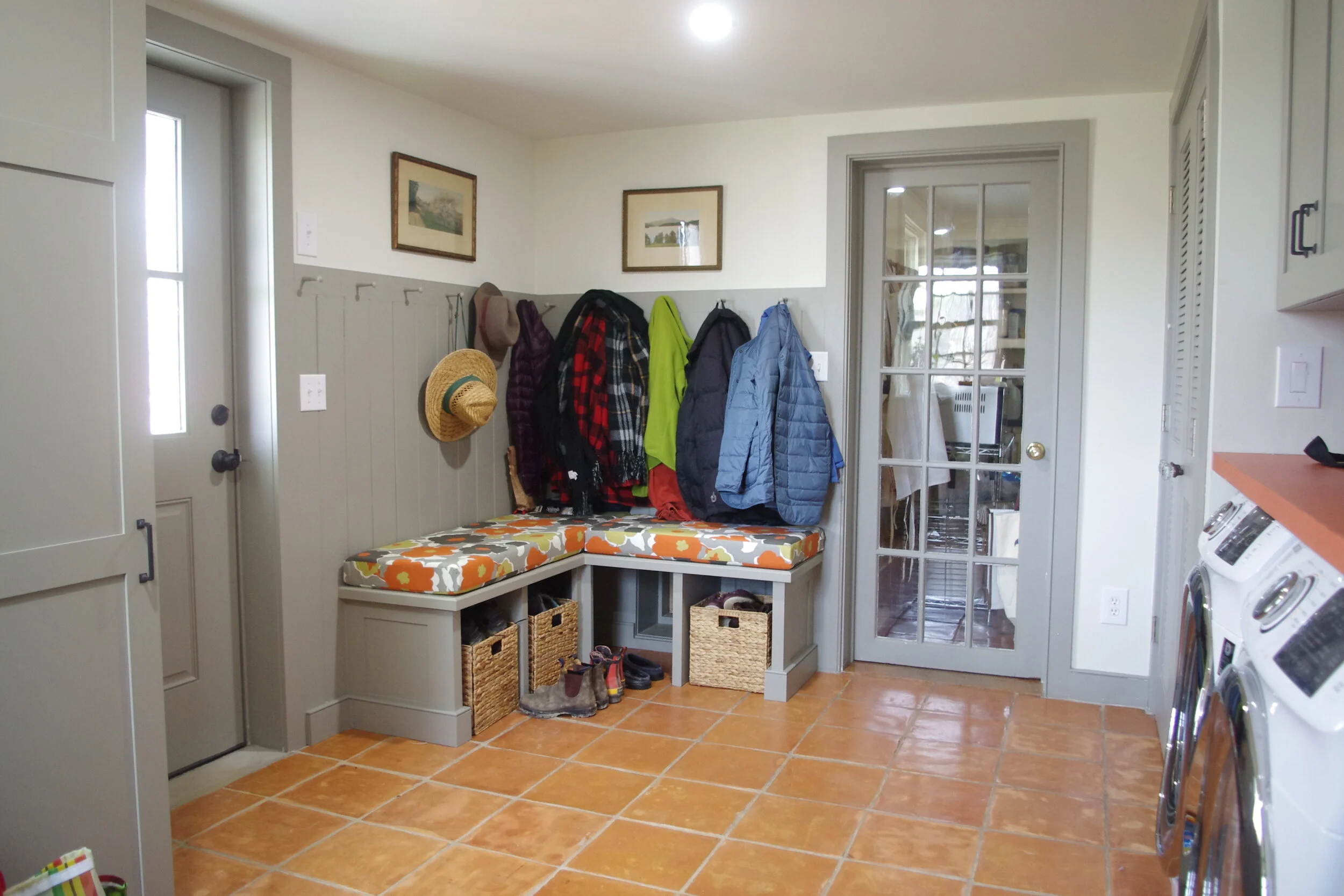 Renovated Mud Room
