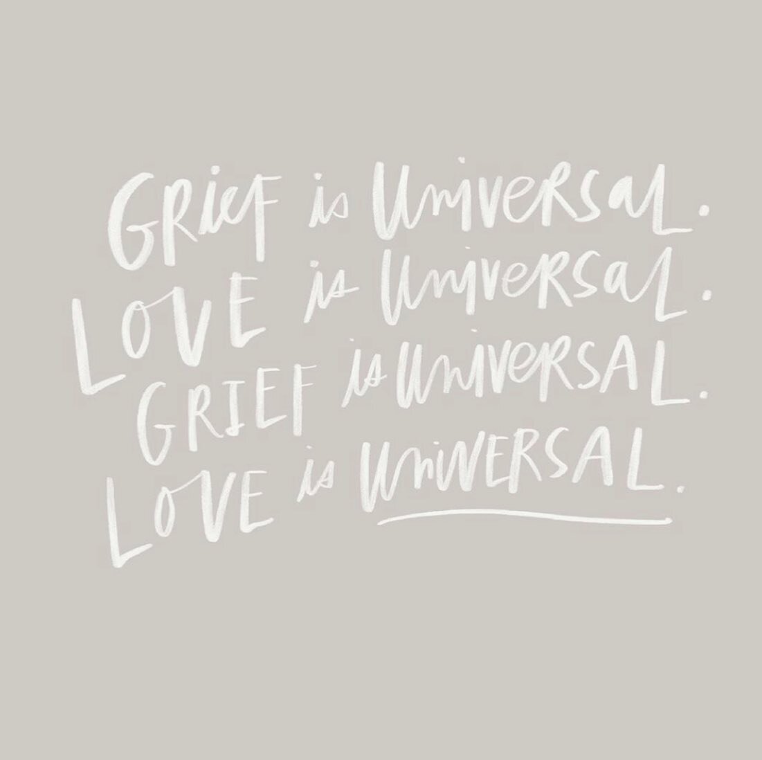 When we lose someone or something we are attached to, we experience grief. To me, it&rsquo;s an often overlooked and undervalued step toward restoration and resilience. Are you grieving? You may feel alone, but we are in this together. Grief is unive