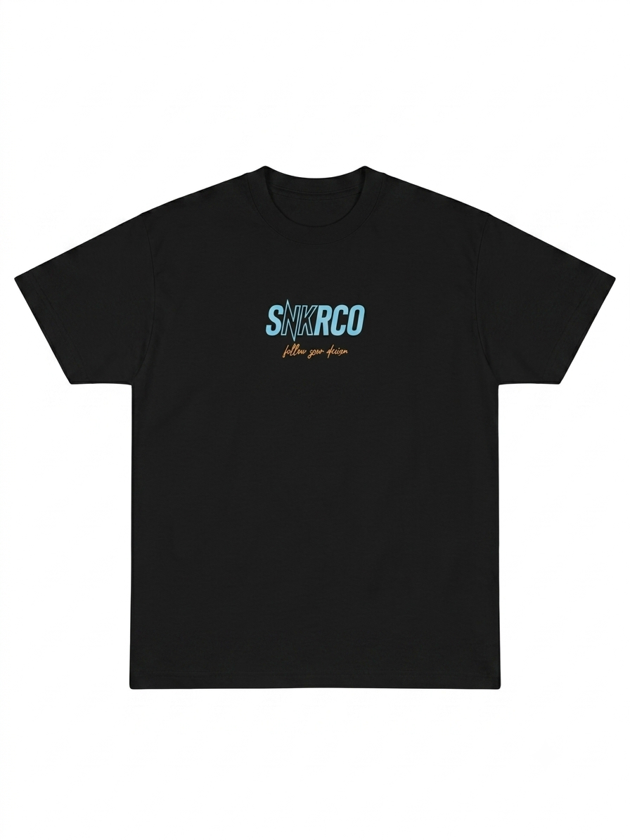 TEE SNKRCO BOAT ON THE BEACH