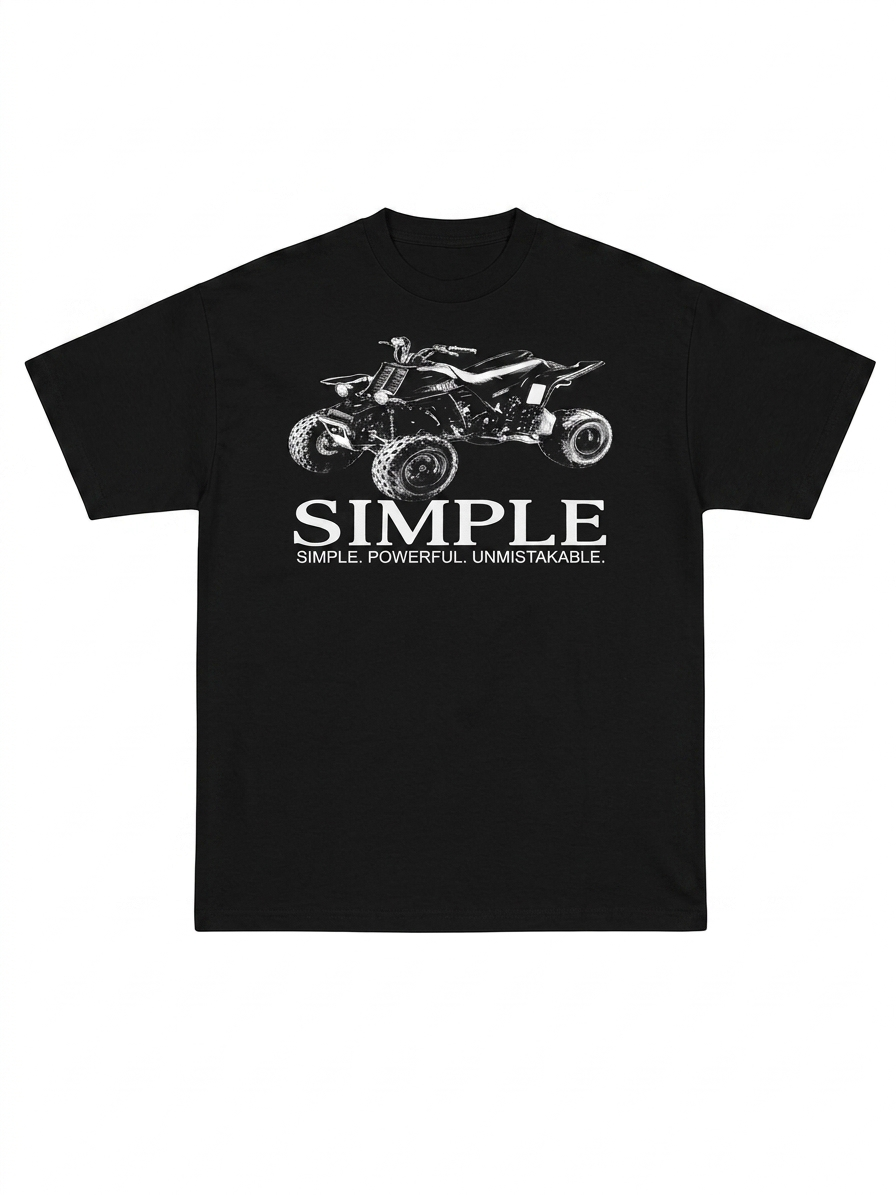 TEE SIMPLE BLACK BANSHEE