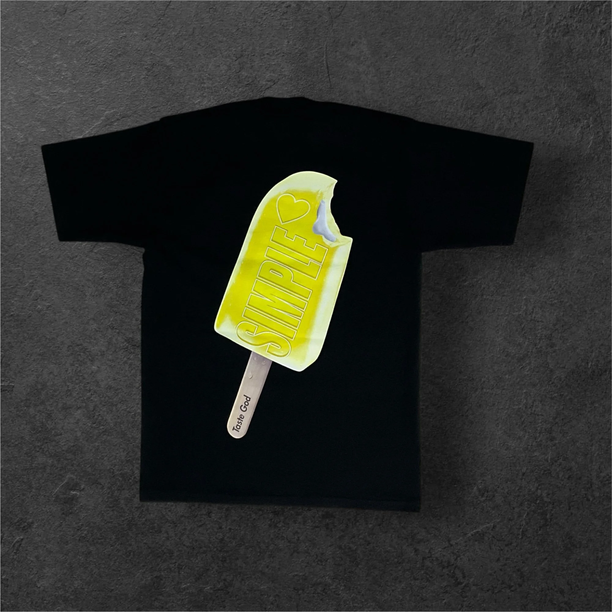 TEE SIMPLE paleta amarilla