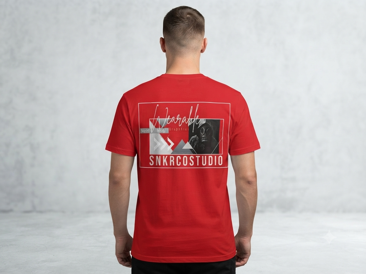 TEE SNKRCO STUDIO WEARABLE FOT GAS MASK