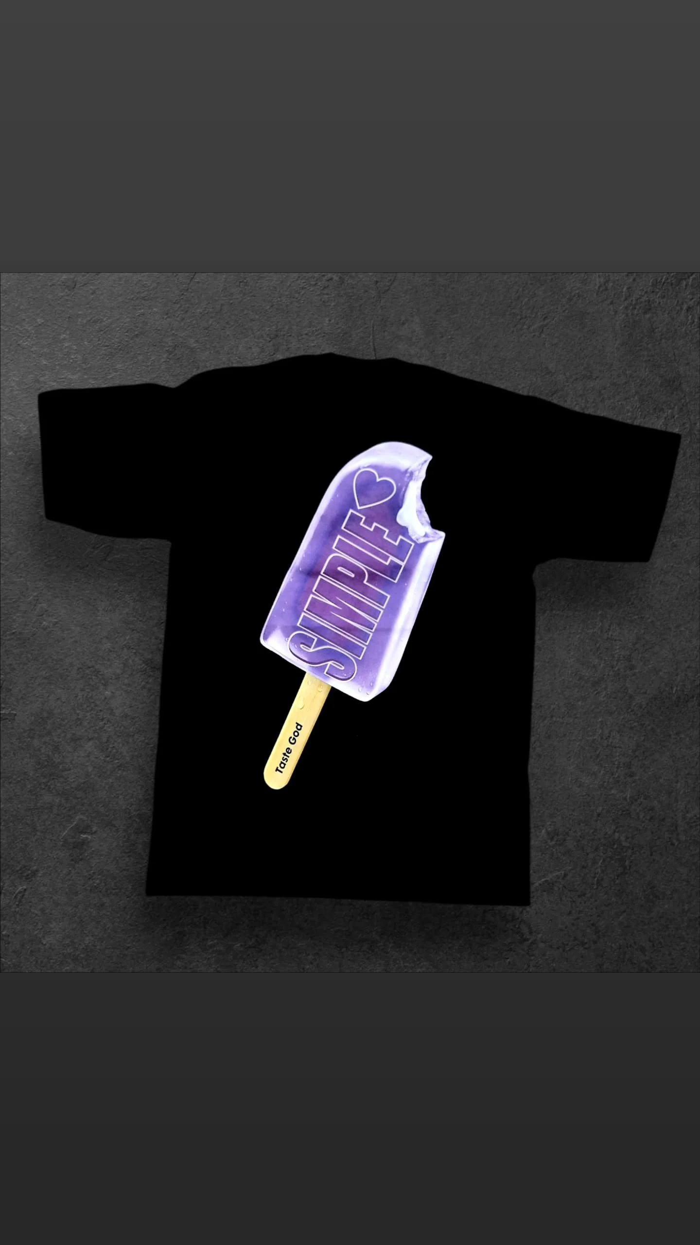 TEE SIMPLE PALETA VIOLETA