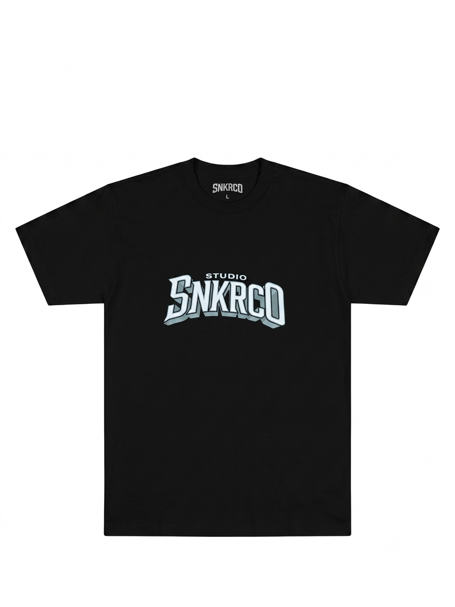 TEE SNKRCO WHITE AND GREY BLOCK LETTERS (copia) (copia)