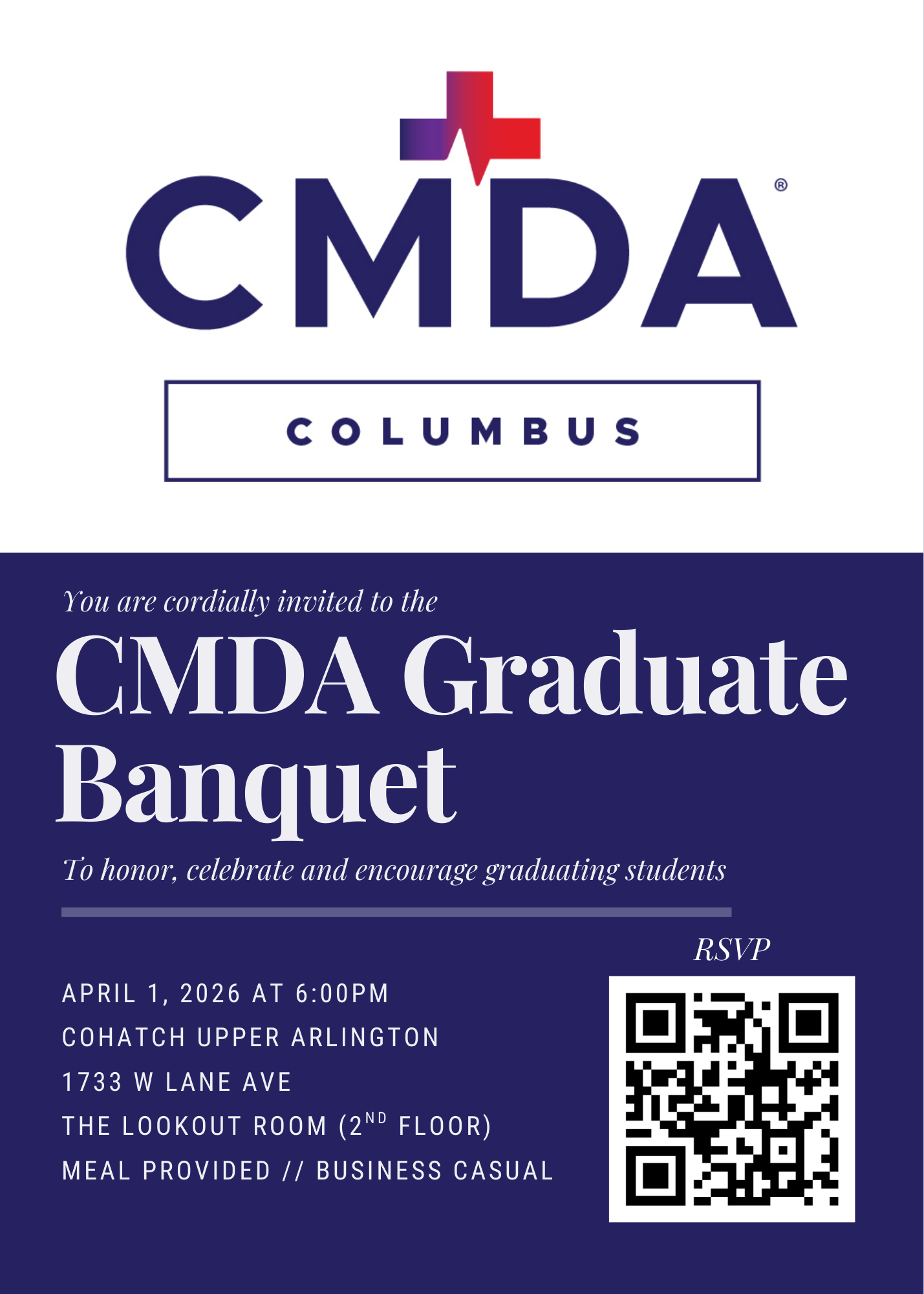 2026 CMDA Graduate Banquet