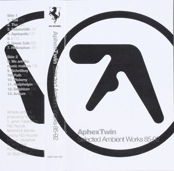 Aphex Twin 'Selected Ambient Works 85-92' (Cassette)