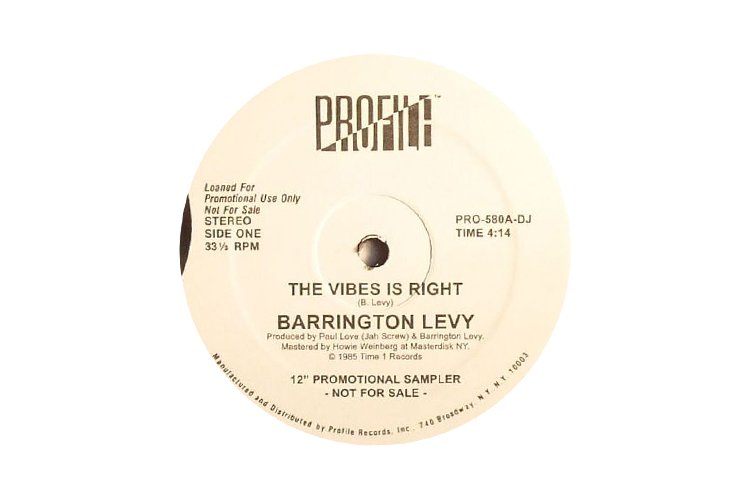 Barrington Levy 'Vibes Is Right'