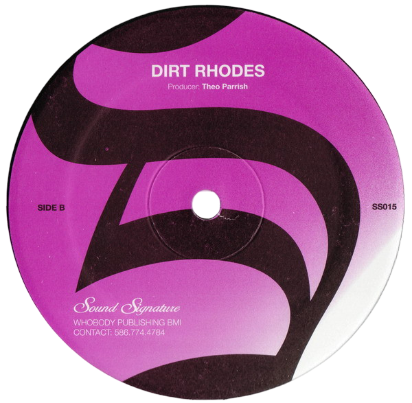 Theo Parrish 'You Forgot / Dirt Rhodes' — Dope Jams