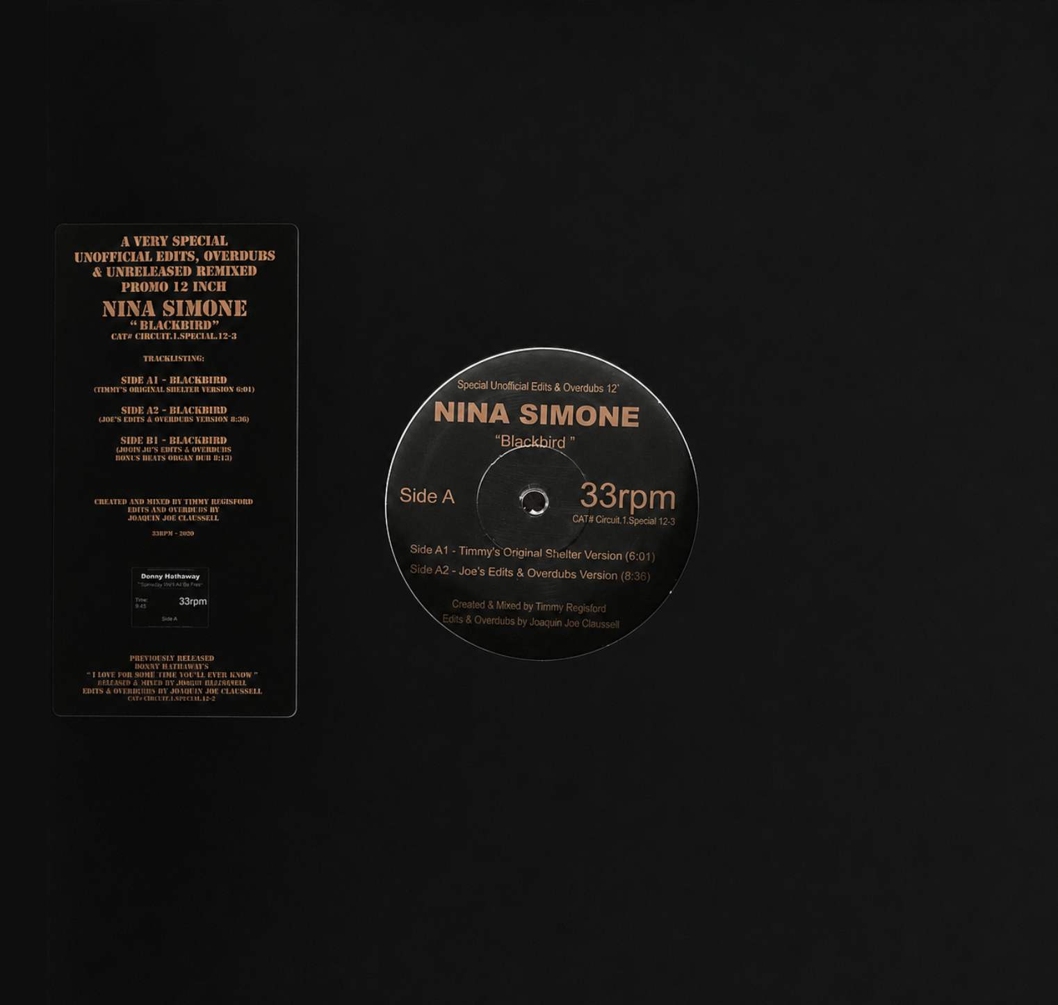 Nina Simone 'Blackbird' (Joaquin Joe Claussell / Timmy Regisford Mixes)