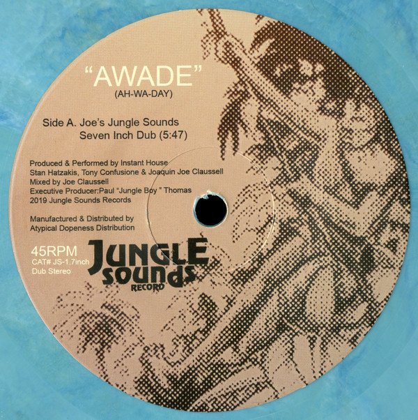 Instant House 'Awade' (Blue Vinyl 7")