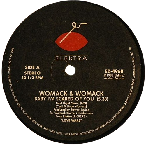Womack & Womack / Dee Dee Bridgewater 'Baby I'm Scared Of You / Sweet Rain'