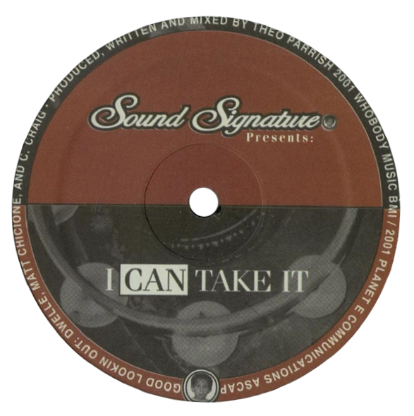 Theo Parrish 'I Can Take It'