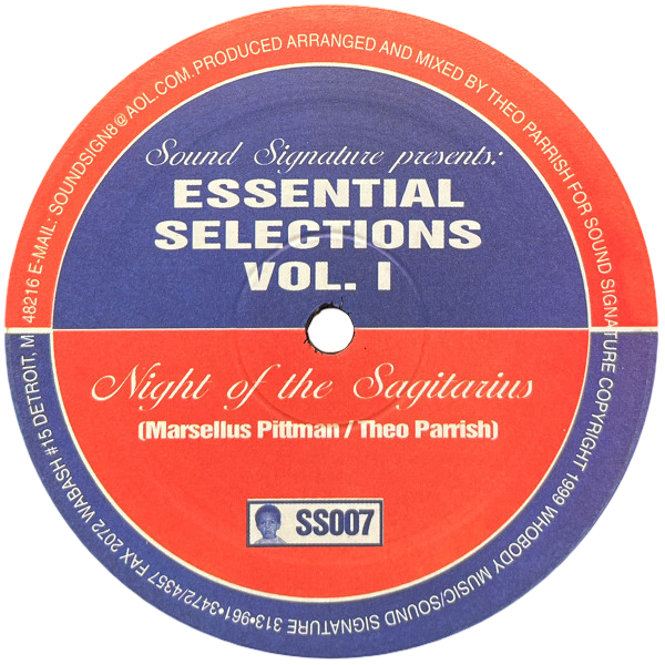 Marcellus Pittman / Theo Parrish 'Essential Selections Vol. 1'