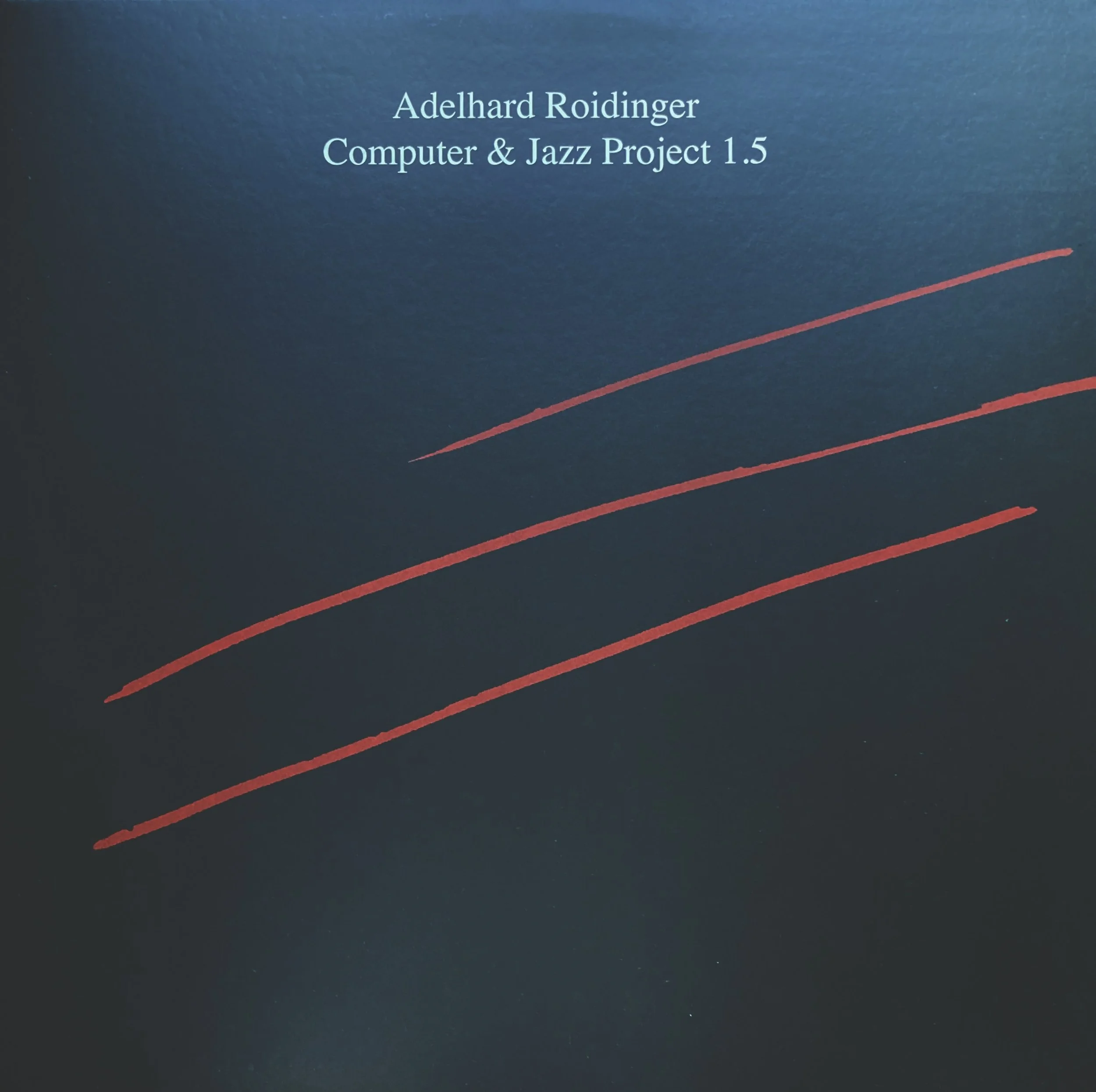 Adelhard Roidinger 'Computer & Jazz Project 1.5' (Joaquin Joe Claussell Mix) Exclusive Black Vinyl