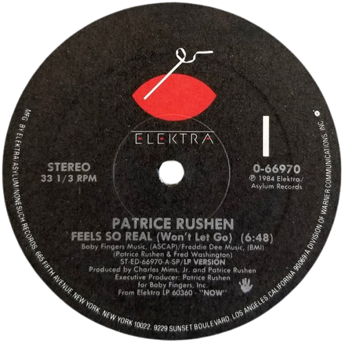 Patrice Rushen 'Feels So Good (Won’t Let Go) / Forget Me Nots'