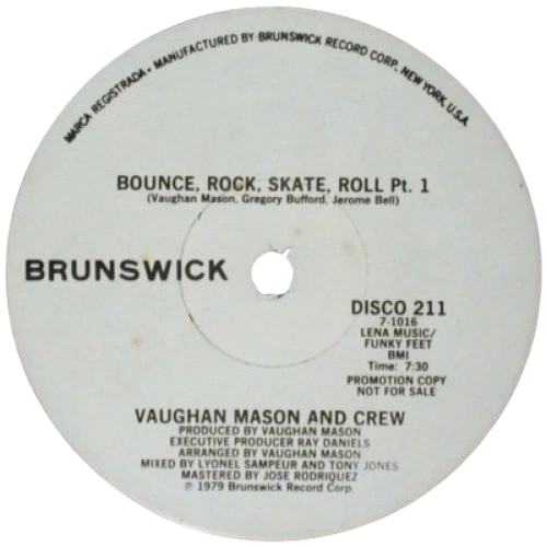Vaughan Mason And Crew 'Bounce, Rock, Skate, Roll'