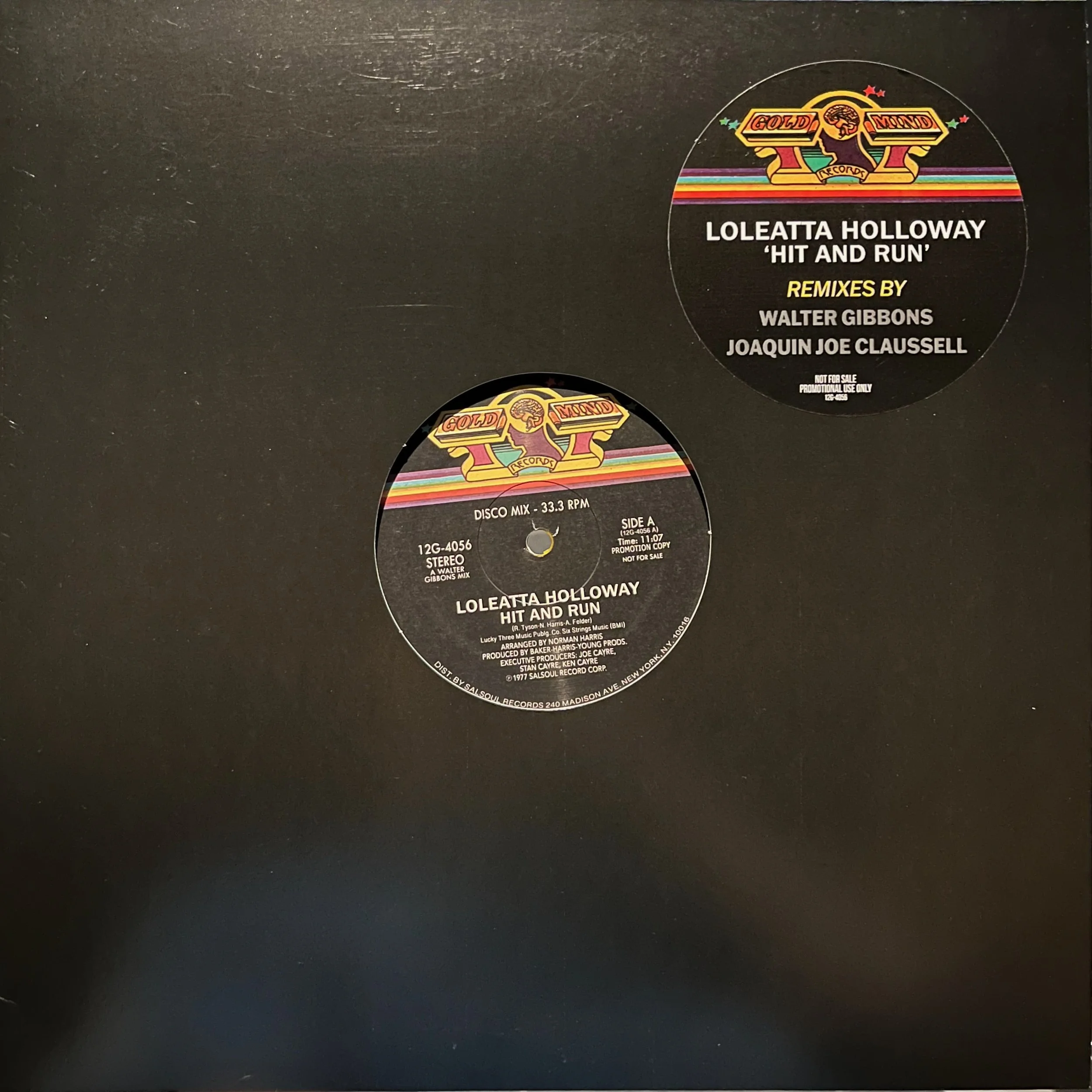 Loleatta Holloway 'Hit & Run' (Walter Gibbons / Joaquin Joe Claussell Remixes)