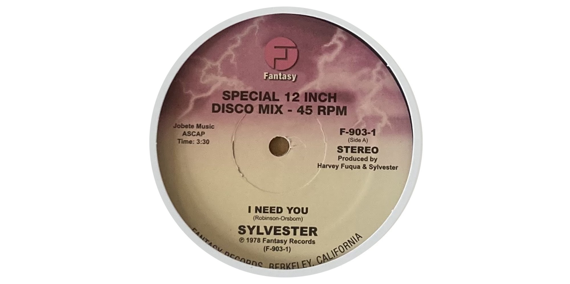 Sylvester 'I Need You' (Ron Hardy Edit)