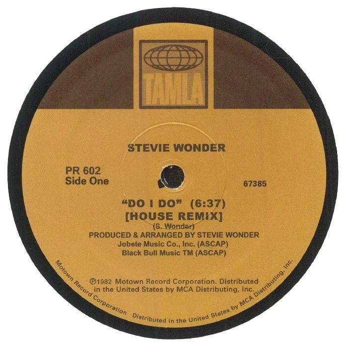 Stevie Wonder 'Do I Do' (House Remixes)